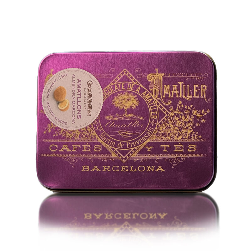 Marconamandlar doppade i vit choklad